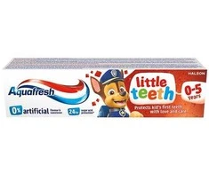 GSK Aquafresh Little Teeth Paw Patrol dantų pasta 50ml