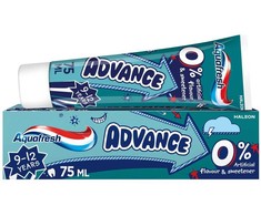 AQUAFRESH Advance dantų pasta 9-12 metų vaikams 75 ml
