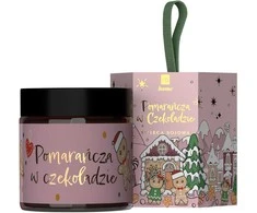 Hiskin Oranžinis in Chocolate sojos žvakė 100g