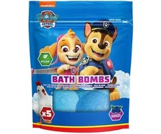 Spin Master Europe Distribution PAW PATROL vonios burbulai mėlynių aromato, 5 vnt x 50 g