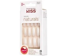 KISS Salon Artificial Nails Naturals - Walk on Air 1 pakuotė (28 vnt.)