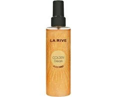 LA RIVE kūno dulksna su blizgesiu GOLDEN DREAM , 200 ml