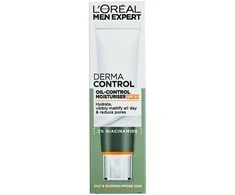 L'Oreal Paris Men Expert Derma Control Oil-Control Moisturiser SPF 30 drėkinamasis veido kremas vyrams, 40 ml