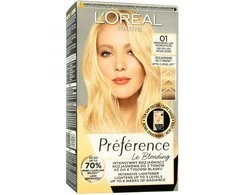 L'Oreal Paris Preference Le Blonding 01 Labai labai šviesi natūrali blondinė