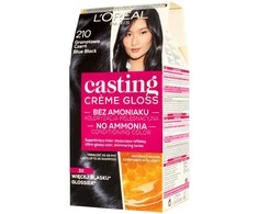 LOREAL Casting Creme Gloss Coloring Kreminis Nr.210 Navy Mėlyna Juodas 1 pak