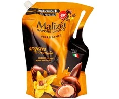 MALIZIA ARGAN &amp; VANILLA skystasis muilas, 1000 mll