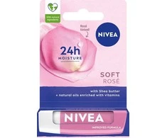 NIVEA Lip Care Soft Rose maitinantys lūpų dažai 4,8 g