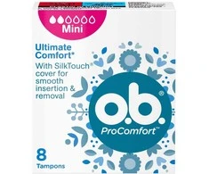 Tamponai O.B. ProComfort Mini 8vnt