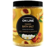 On Line putojanti vonios druska, nektarinas ir jazminas 1200 g