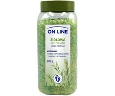 Pėdų druska On Line Relax žolelių, 800g