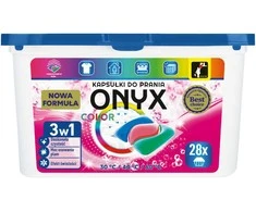 Unilever ONYX Color 3in1 plovimo kapsulės (28 plovimai)