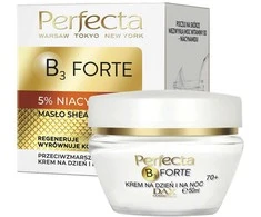 Perfecta B3 Forte dieninis ir naktinis kremas nuo raukšlių 70+ 50ml