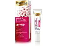 PERFECTA Peptidai ir Ceramidai 50+ /60+ Paakių kremas Stipriai mažina raukšles ir skaistina odą 15 ml