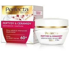 Perfecta Peptidai ir keramidai 60 + Kremas stiprus raukšlių sumažinimas ir kietumas