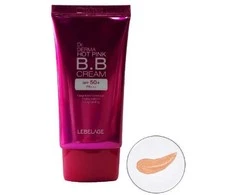 Dr Irena Eris Rožinė LEBELAGE BB kremas SPF 50+ Dr. Derma Hot Rožinė 30 ml