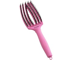 Rožinė OLIVIA GARDEN Amazonki Plaukų šepetys Fingerbrush Soft Rožinė Róż po zdrowie