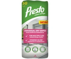 Osram PRESTO universalios sausos servetėlės, 50 vnt.