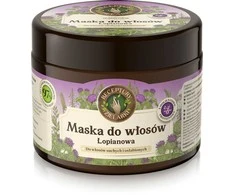 Receptury Zielarki ŽOLĖLIŲ RECEPTAI Skarby Pone varnalėšų kaukė sausiems ir nusilpusiems plaukams 300ml