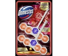 DOMESTOS Power 5 Aroma Lux Dahlia Flower &amp; Dragonfruit tualeto blokas 2 x 55 g