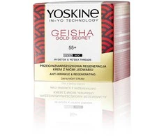Yoskine Geisha Gold Secret Regenerating Day &amp; Night Kreminis Face veido kremas, 50 ml