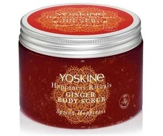Yoskine Happiness Rituals Ginger Peeling Body Scrub kūno šveitiklis, 300 ml