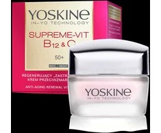 DAX Yoskine Supreme-Vit B12+C regeneruojantis veido naktinis kremas nuo raukšlių 50+ 50ml