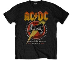 AC/DC For Those About To Rock 81 Marškinėliai, Dydis: L