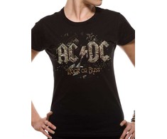 AC/DC Rock Or Bust Oficialūs Moteriški Marškinėliai, Dydis: L