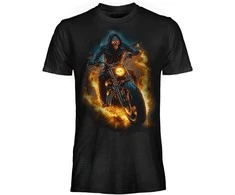 BLT Marškinėliai Dark Ember Night Rider, Dydis: L