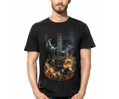 BLT Marškinėliai Guitar Skulls, Dydis: XL