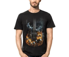BLT Marškinėliai Guitar Skulls, Dydis: XXL