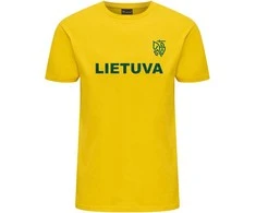 Hummel Lietuvos Futbolo Rinktinės Oficialūs Sirgalių Marškinėliai, Dydis: S