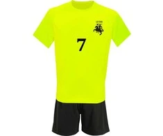 KG Vaikiška Sportinė Apranga Lietuva Futbolas Su Norimu Numeriu Ir Vardu, Dydis: 6 metai