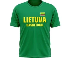 KS Lietuva Basketball Vaikiški Marškinėliai, Dydis: 8 metai