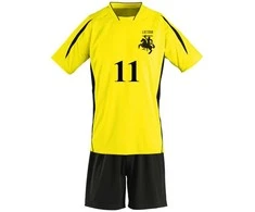 KS Lietuva Futbolas Sportinė Apranga Vaikams Su Norimu Numeriu Ir Vardu, Dydis: 8 metai
