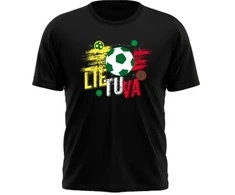 KS Lietuva Futbolas Vaikiški Marškinėliai (3 spalvos), Pasirinkite Dydį: 10 metų, Pasirinkite Spalvą: Žalia