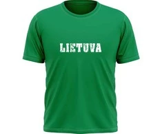 KS Lietuva Marškinėliai (vėliavėlė ant nugaros), Dydis: M