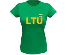 KS LTU Krepšinis Moteriški Marškinėliai (Dydis S ir XL), Dydis: XL