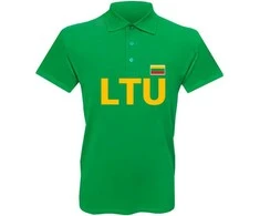KS LTU Krepšinis Polo Marškinėliai (Vytis ant nugaros), Dydis: M
