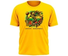 KS Marškinėliai Lietuva Basketball Skull, Dydis: XXL