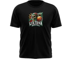 KS Marškinėliai Lietuva Basketball Skulls, Dydis: L