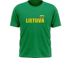 KS Marškinėliai Lietuva Su Vyčiu Ant Nugaros (Dydis 4XL ir 5XL), Dydis: 5XL