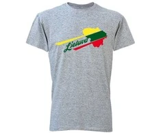KS Marškinėliai Lietuva Unisex, Dydis: 3XL