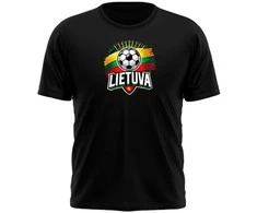KS Marškinėliai Vaikams Futbolas Lietuva, Dydis: 2 metai
