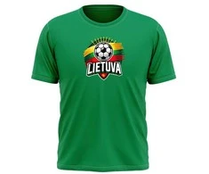 KS Marškinėliai Vaikams Futbolas Lietuva, Dydis: 2 metai