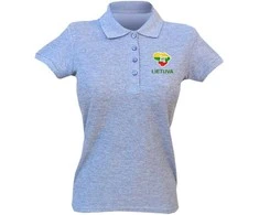 KS Moteriški Polo Marškinėliai Lietuvos Kontūras, Dydis: XL