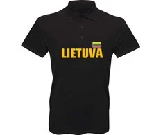 KS Polo Marškinėliai Lietuva Su Vyčiu Ant Nugaros, Dydis: M