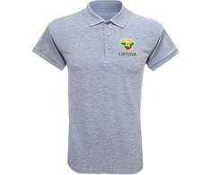 KS Polo Marškinėliai Lietuvos Kontūras, Dydis: XXL