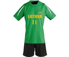 KS Sportinė Apranga Vaikams Lietuva Su Norimu Numeriu Ir Vardu, Dydis: 12 metų