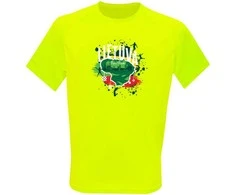 KS Sportiniai Marškinėliai Lietuva (Neon Geltona), Dydis: XXL
